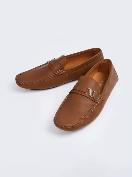Loafers For Men  (Brown , 9)