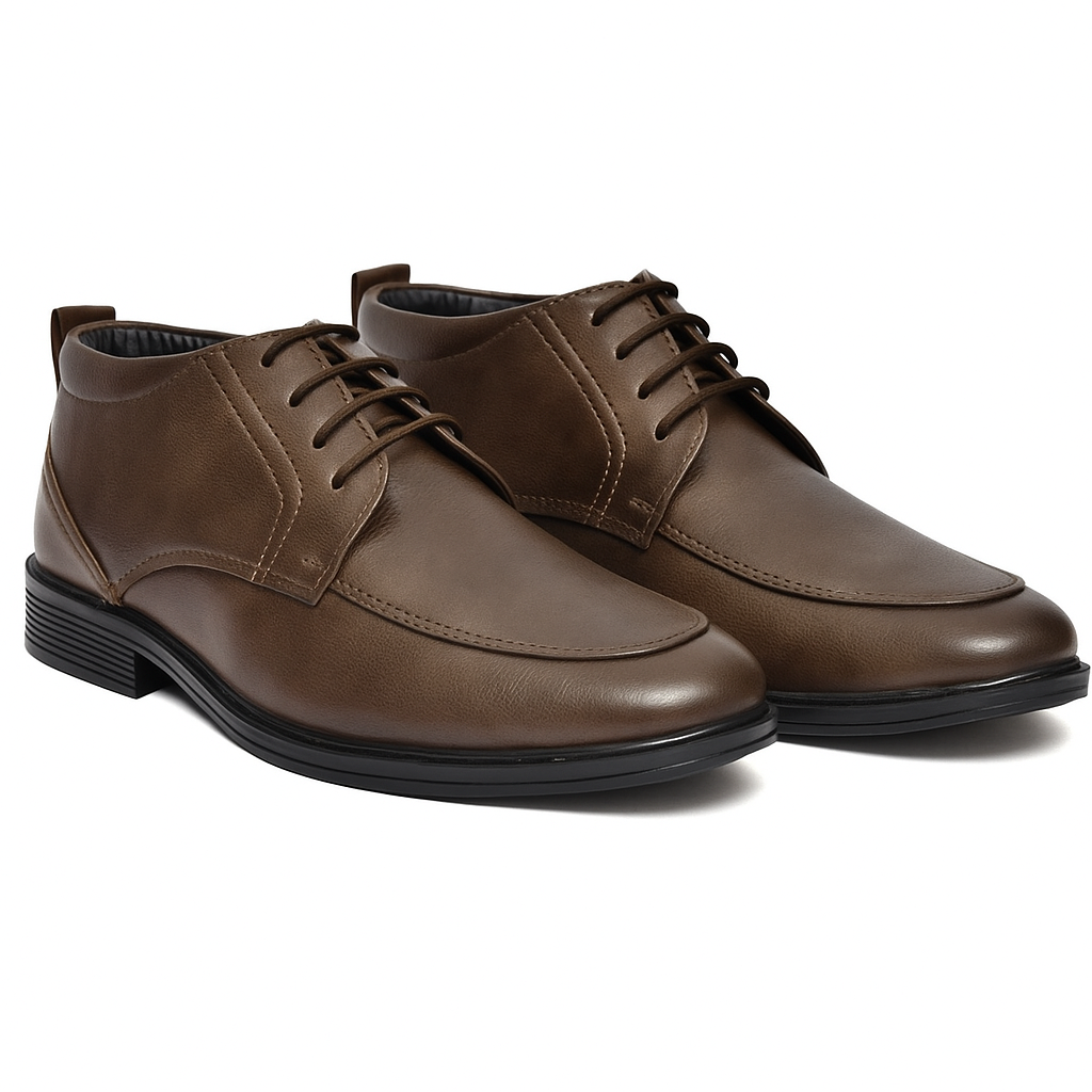 Men’s Formal Split Leather Softy Derby – Code 109