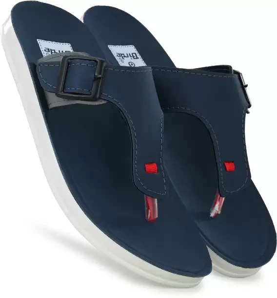Comfortable Regular Wear Slippers For Men Men Slippers  (Navy , 6)